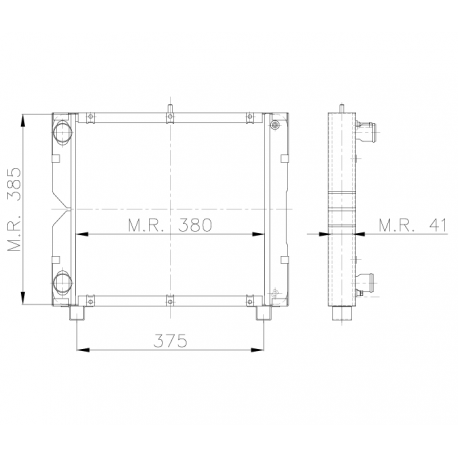 RADIATEUR LOMBARDINI 0.56