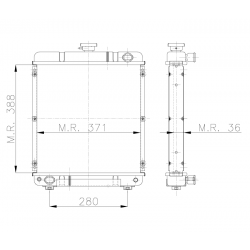 RADIATEUR LOMBARDINI LW 903