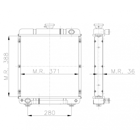 RADIATEUR LOMBARDINI LW 903