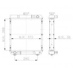 RADIATEUR LOMBARDINI 192 LW 903