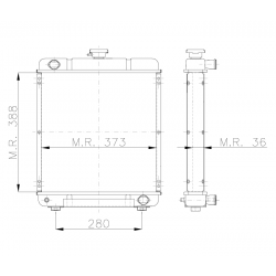 RADIATEUR LOMBARDINI LW 903