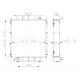 RADIATEUR LOMBARDINI 183 XL TRIPLE CIRCUIT