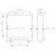 RADIATEUR AGRICOLE FIAT 455 COMPACT SECONDE SERIE