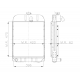 RADIATEUR AGRICOLE FIAT 311-312-331-332-351-352