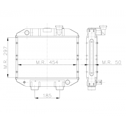 RADIATEUR AGRICOLE CARRARO LDW 903