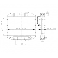 RADIATEUR AGRICOLE CARRARO LDW 903+