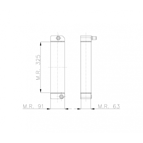 RADIATEUR AGRICOLE CARRARO EMMEGI HUILE